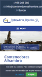Mobile Screenshot of contenedoresalhambra.com